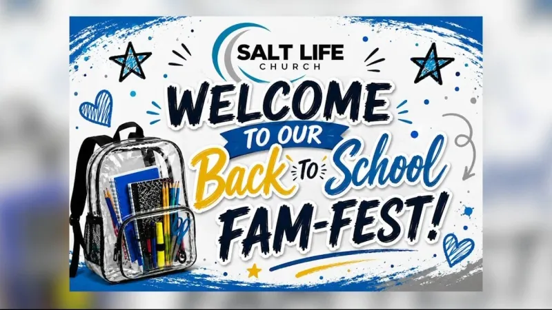 Salt Life Church to Host Annual Back to School Fam Fest