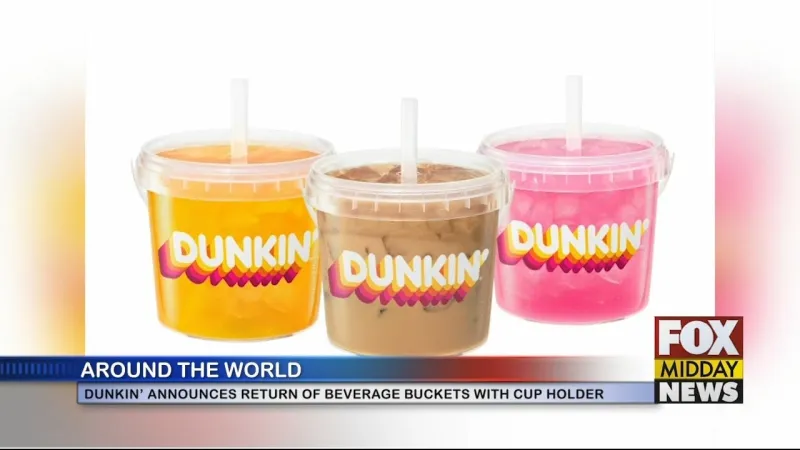 Dunkin' Announces Return Of Beverage Buckets