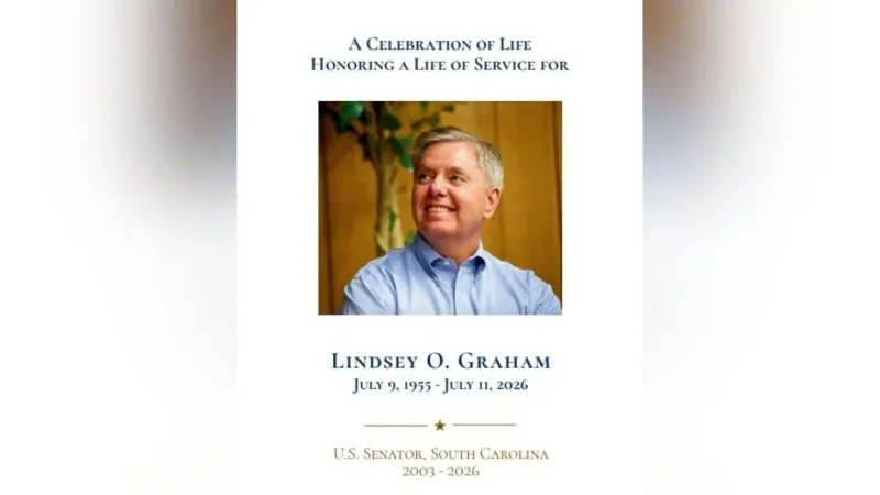 LIVE: South Carolinians bid farewell to Sen. Lindsey Graham