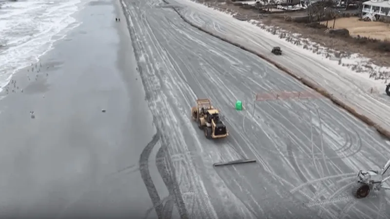 Grand Strand Beach Renourishment Project expected to wrap up in 3 weeks