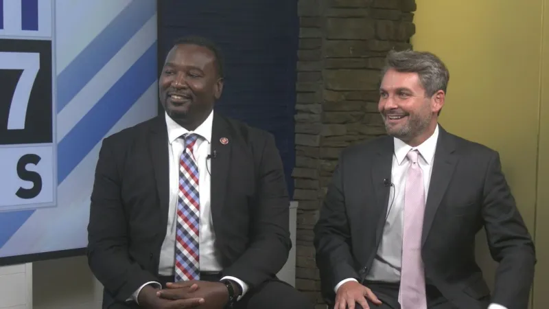 EXCLUSIVE: Dr. Jermaine Johnson & Lt. Gov. pick Sam Skardon sit down with WACH FOX