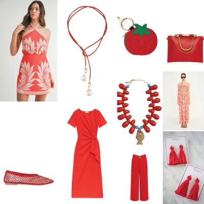 Scouting Report: Freshen up your wardrobe with the season's hot color-tomato red