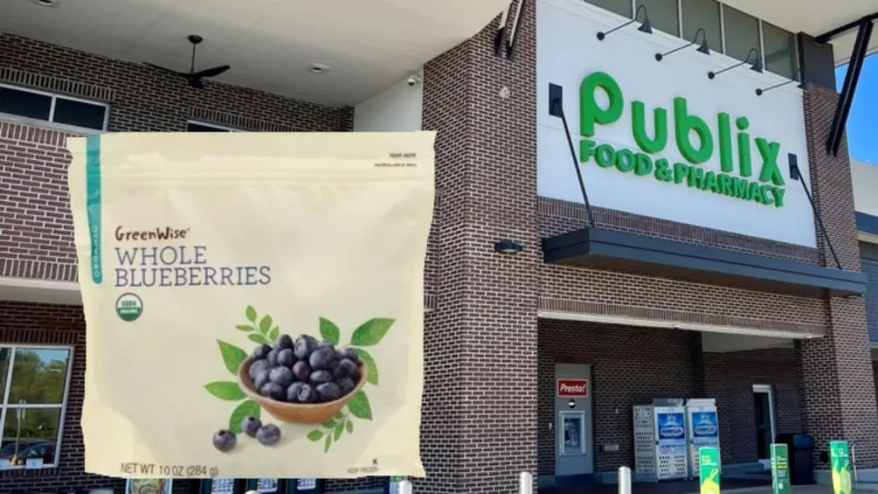 Publix recalls organic frozen blueberries and mixed berries in 8 states including SC