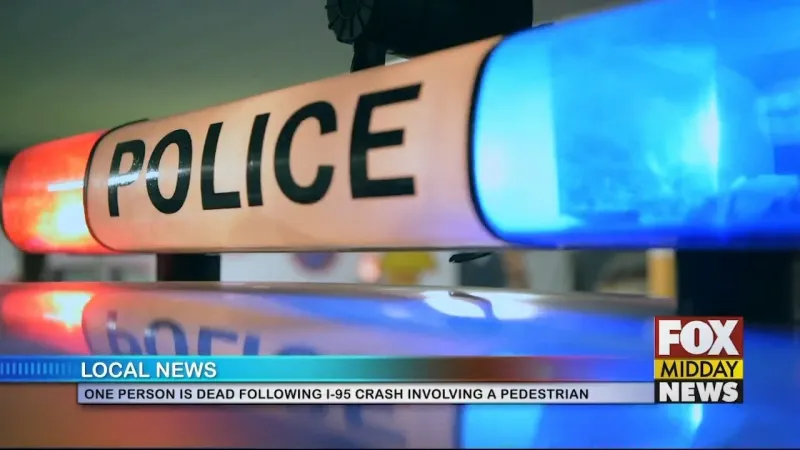 Pedestrian Dies After Being Struck By Vehicle On I-95