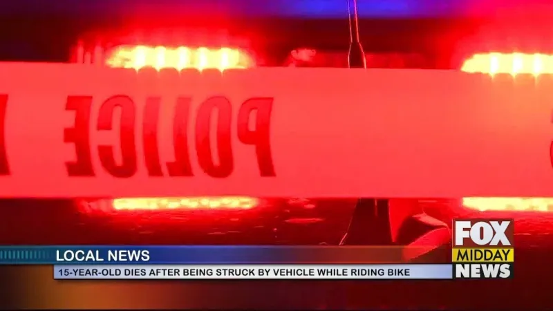 Crash Involving Bicyclist Claims Life Of 15-Year-Old