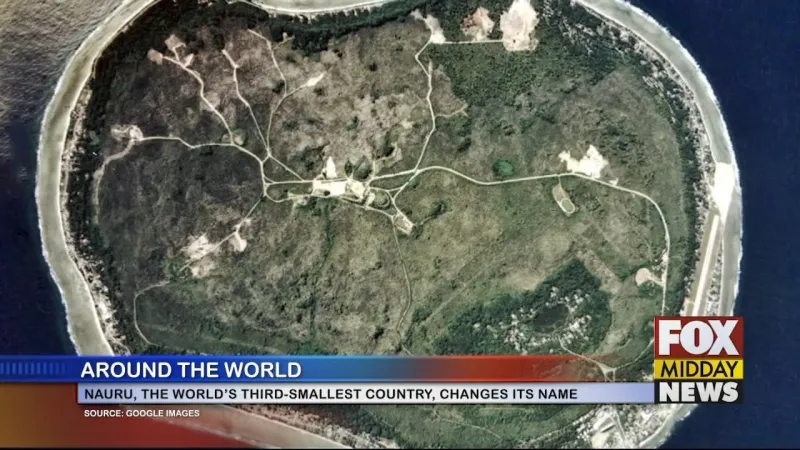 Nauru, World's Third Smallest Country, Changes Name To Naoero