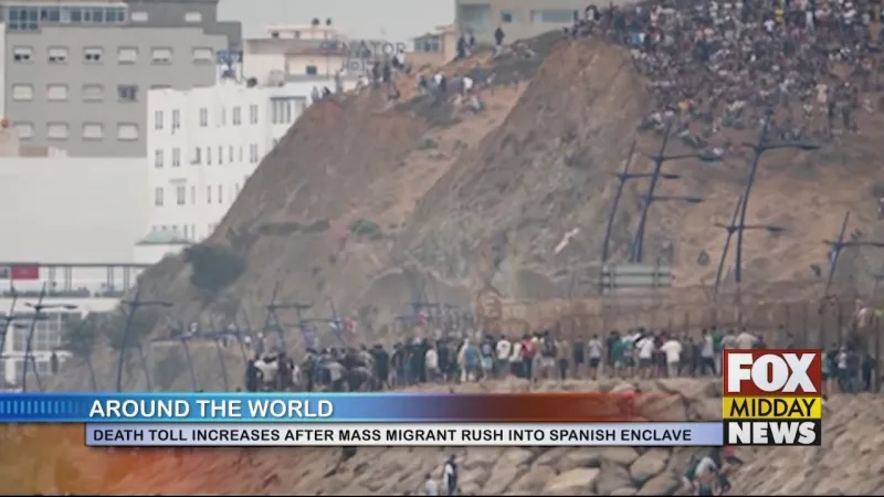 Death Toll Rises After Mass Migrant Rush From Morocco Into Spain