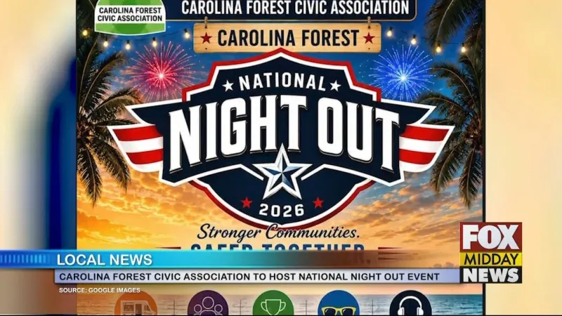 Carolina Forest Civic Association To Host National Night Out