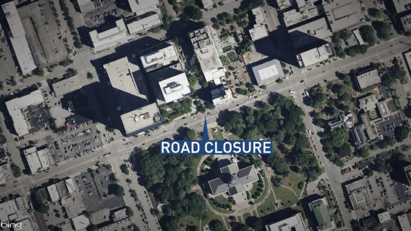 Portion of Gervais Street closes in Downtown Columbia