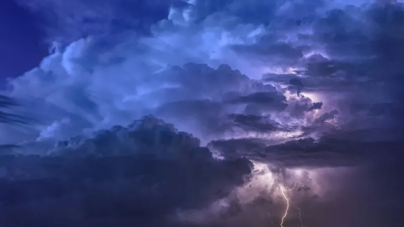 Low damaging wind, flash flood threat this afternoon and evening