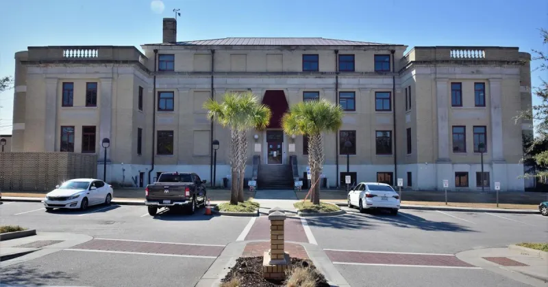 Four courthouses have served county since 1772