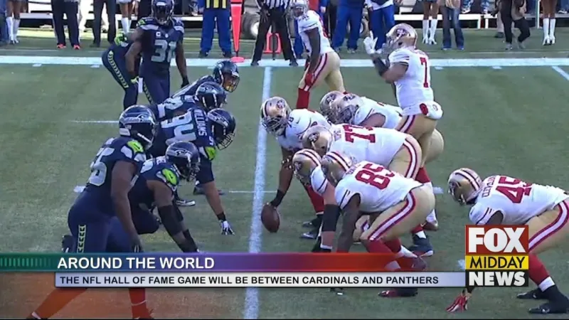 Pro Football Hall Of Fame Game Between Cardinals & Panthers