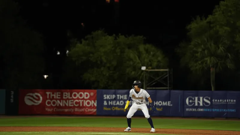 RiverDogs rally from 2 down to 9-5 win at The Joe against the Myrtle Beach Pelicans