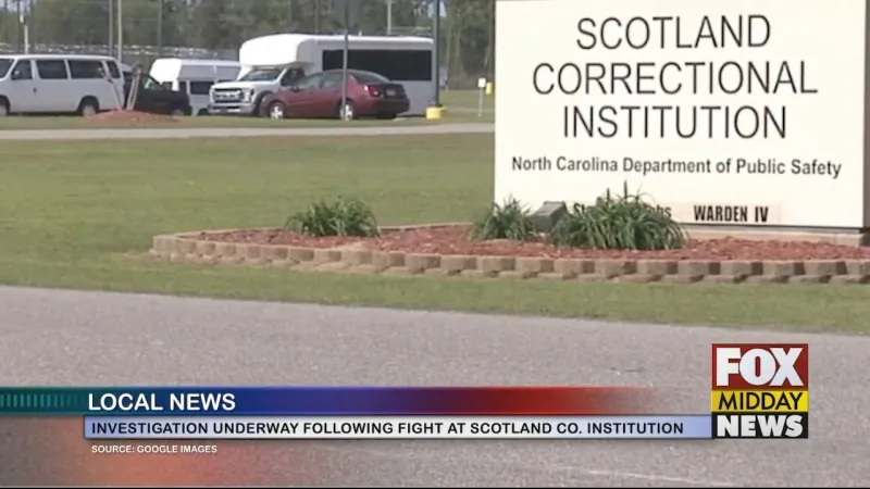 Investigation Into Inmate Fight At Scotland Correctional Institution