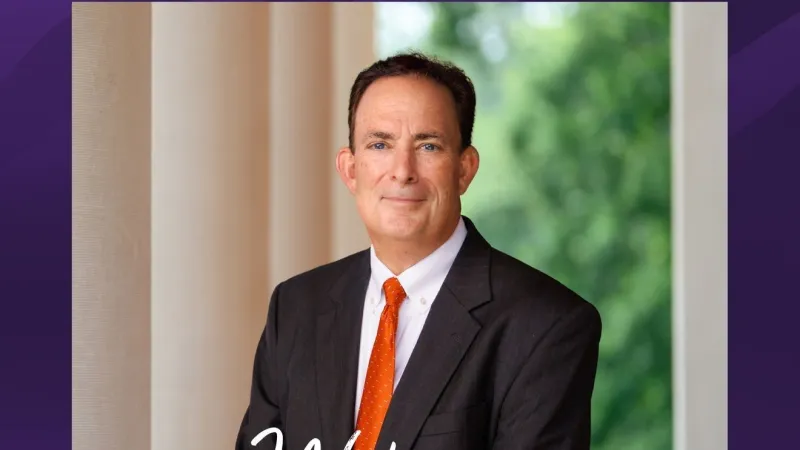 Clemson names Dr. Benjamin Ayers as 16th President of University