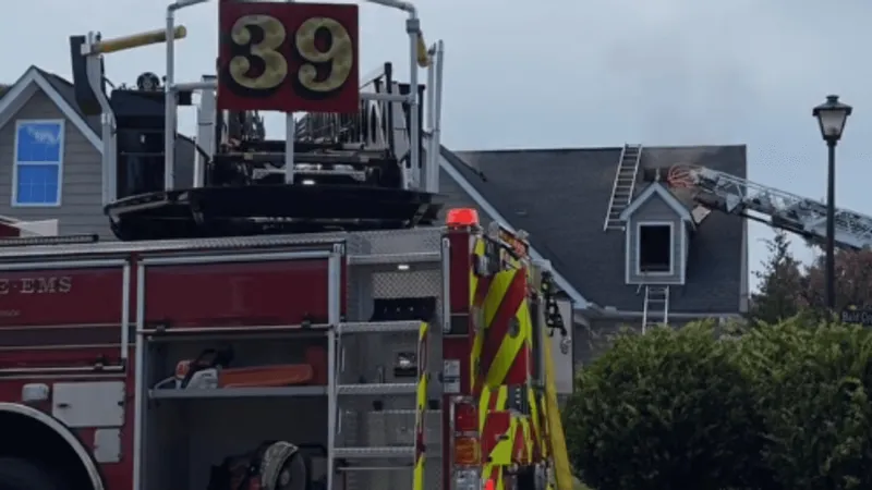 5 displaced after house fire on Bald Cypress Court in Horry Co.