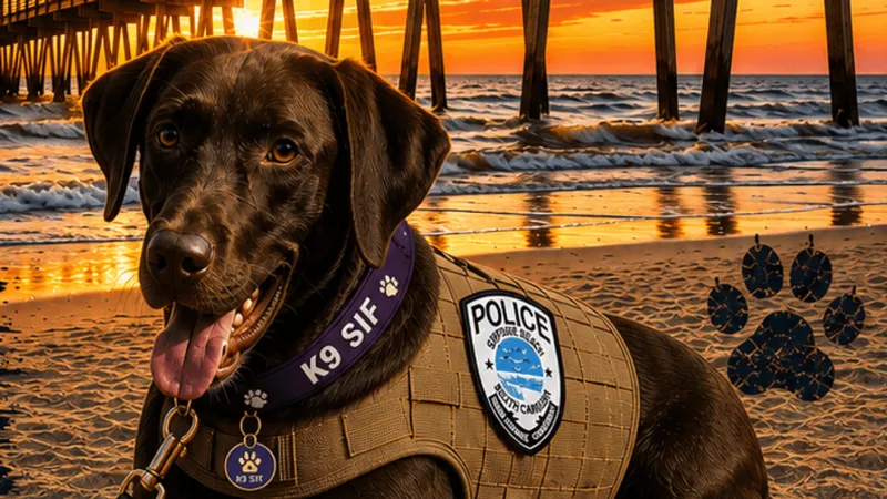 Surfside Beach Police K9 Sif to retire after years of service