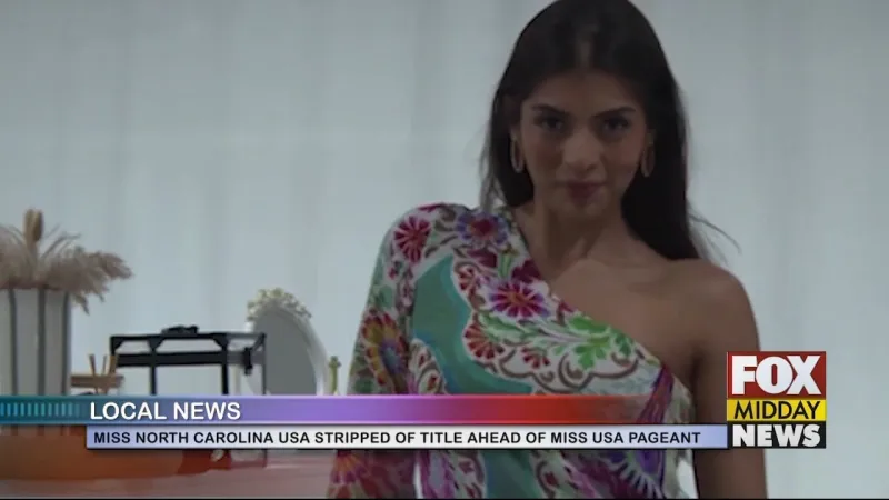 Miss North Carolina USA Stripped Of Her Title