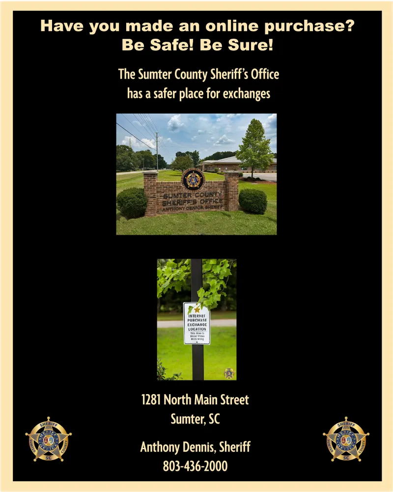 Sumter deputies detain juvenile in Facebook Marketplace transaction robbery