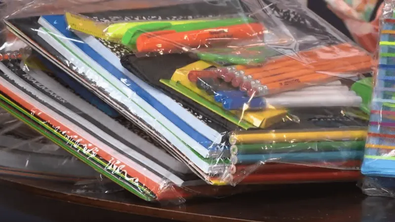 West Shore Home donates 13K school supplies to Black Water Middle in Horry Co.