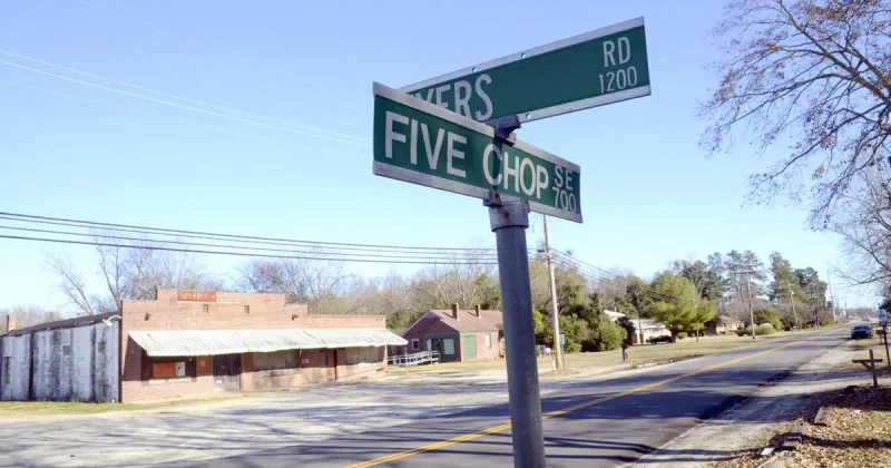 Strangeville existed as town for just 2 years