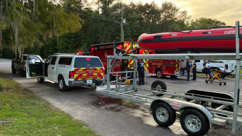 Four injured after two boats collide near Bucksville Landing on Waccamaw River