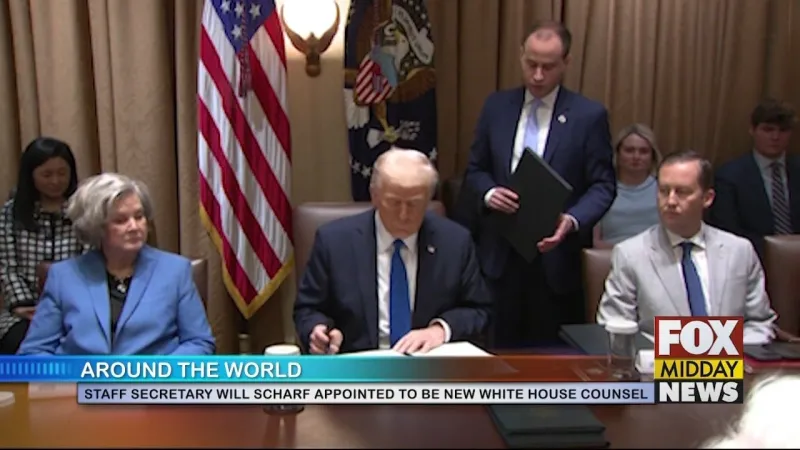 Trump Picks Will Scharf As New White House Counsel