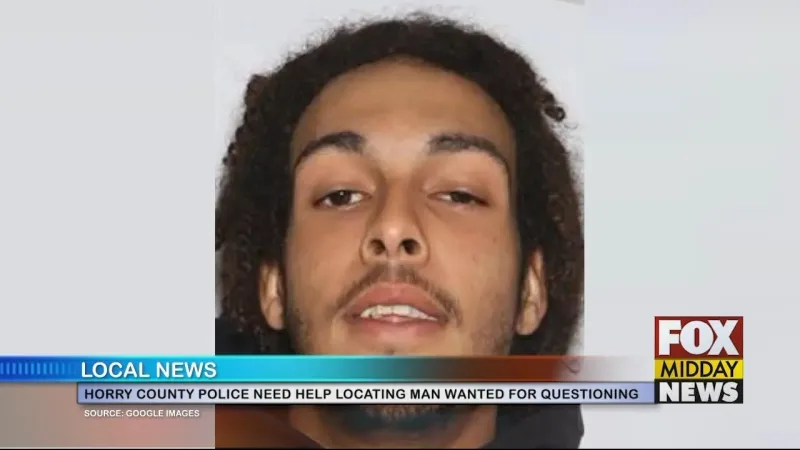 Horry Co. Police Search For Man Wanted For Questioning