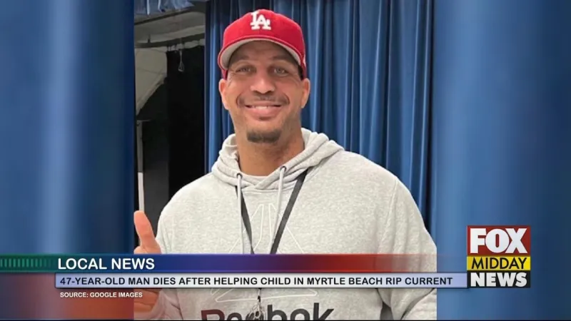 Georgia Man Dies After Saving Child From Myrtle Beach Rip Currents