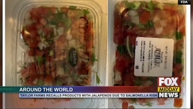 Taylor Farms Recalls Prepared Food Over Salmonella Concerns