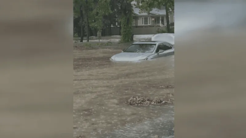 Some Midlands areas saw 3 inches in just over an hour, a 1-in-25-year event