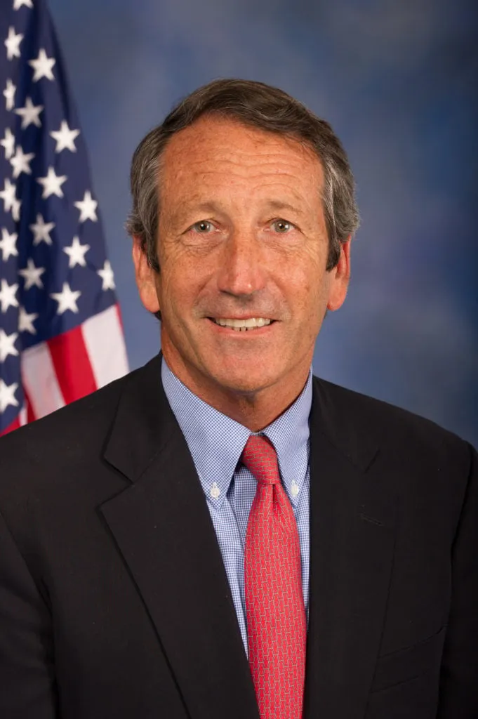Former Governor Mark Sanford stops by Five Points shop while on campaign trail