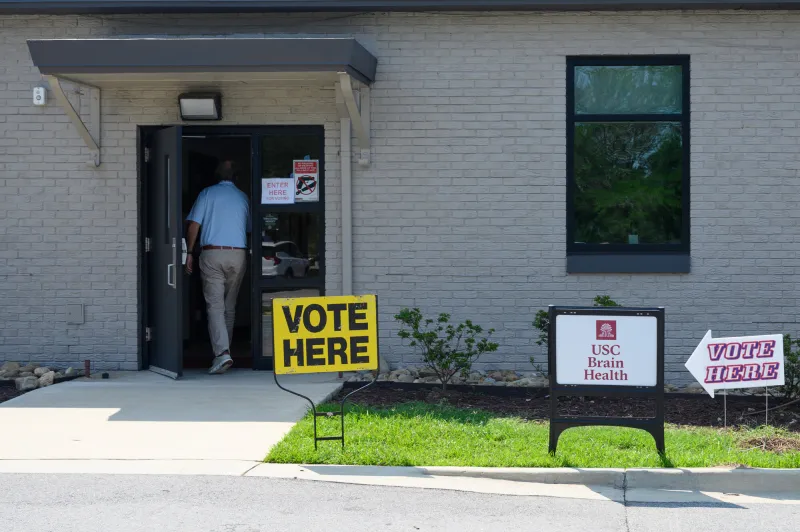 Voters visit polls for U.S. Senate Special Republican Primary