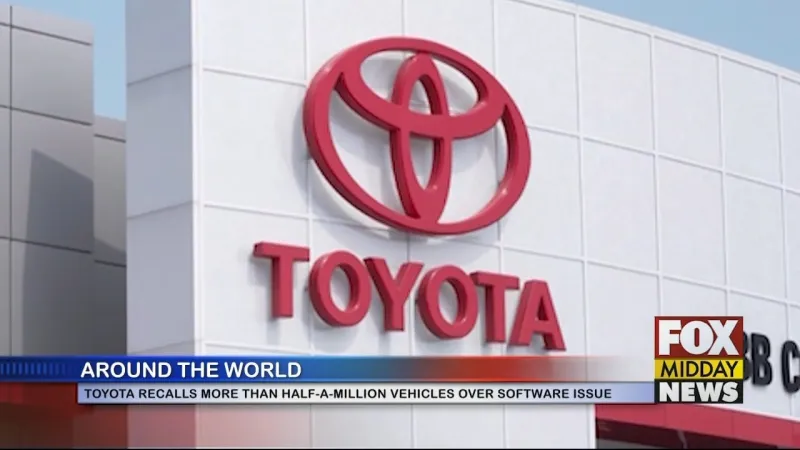 Toyota Recalls Over Half-A-Million Vehicles Over Software Issue
