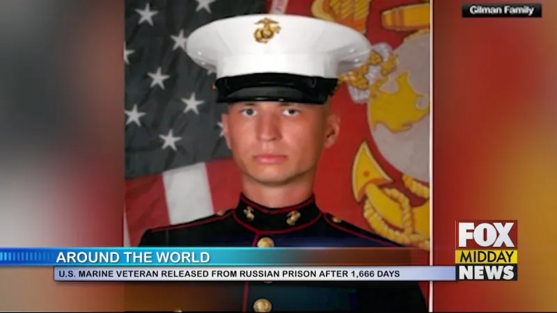 U.S. Marine Veteran Robert Gilman Released From Russian Prison