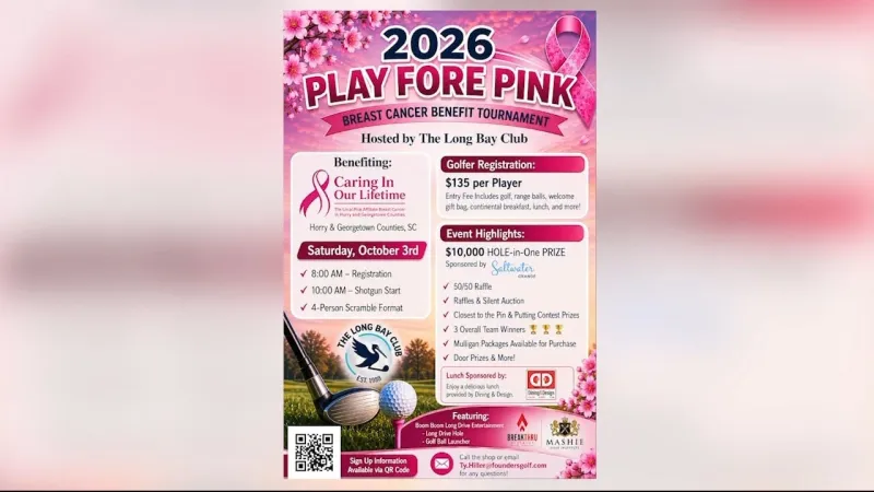 Play Fore Pink Golf Tournament to Benefit 'Caring in Our Lifetime'