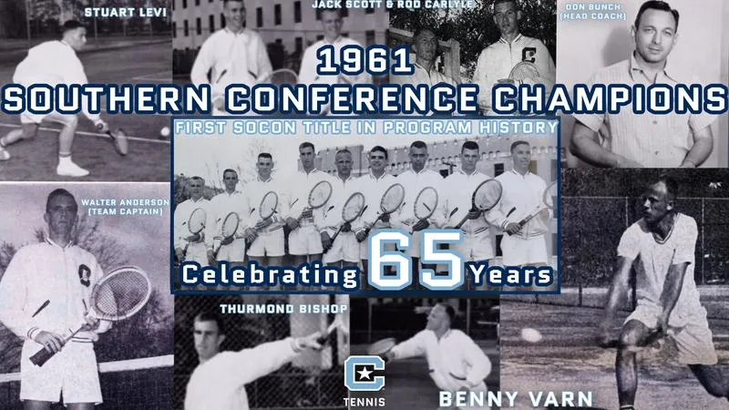 The Citadel Tennis Celebrates 65th Anniversary of 1961 SoCon Title