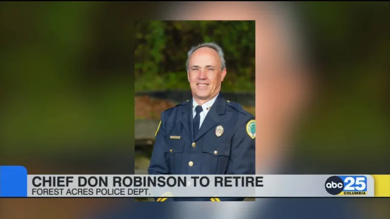 Forest Acres police chief to retire after nearly 35 years in law enforcement