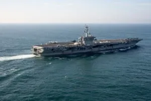 New aircraft carrier heads toward Mideast after reports of issues on long-deployed USS Lincoln