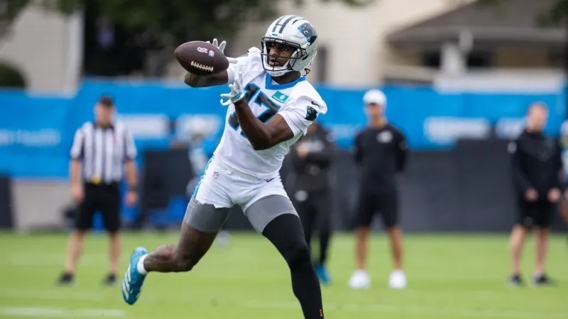 Dave Canales has positive outlook on Xavier Legette upon return to practice