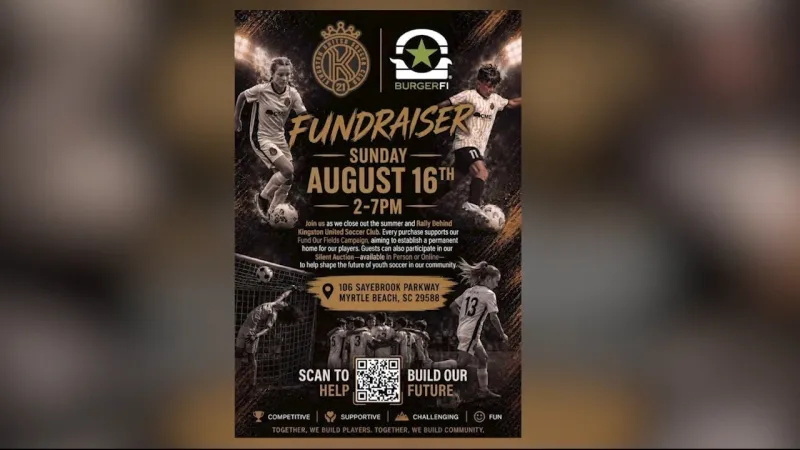 BurgerFi and Kingston United Soccer Club Team Up for a Fundraising Event.