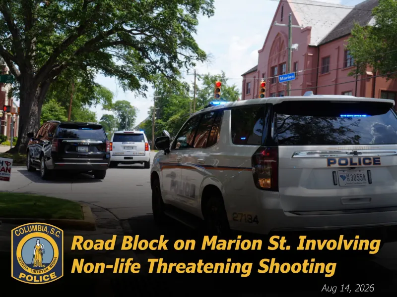 Columbia Police investigating Marion Street shooting