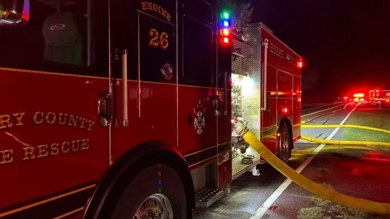 4 displaced after residential fire in Loris