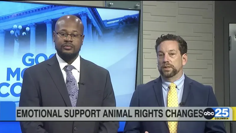 Local Living: Emotional support animal rights changes