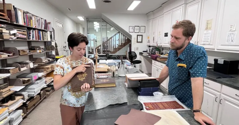 Pair of Charleston conservators provide TLC to old books and documents