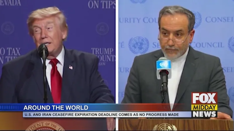 U.S.-Iran Ceasefire To Expire Without Progress Toward Peace