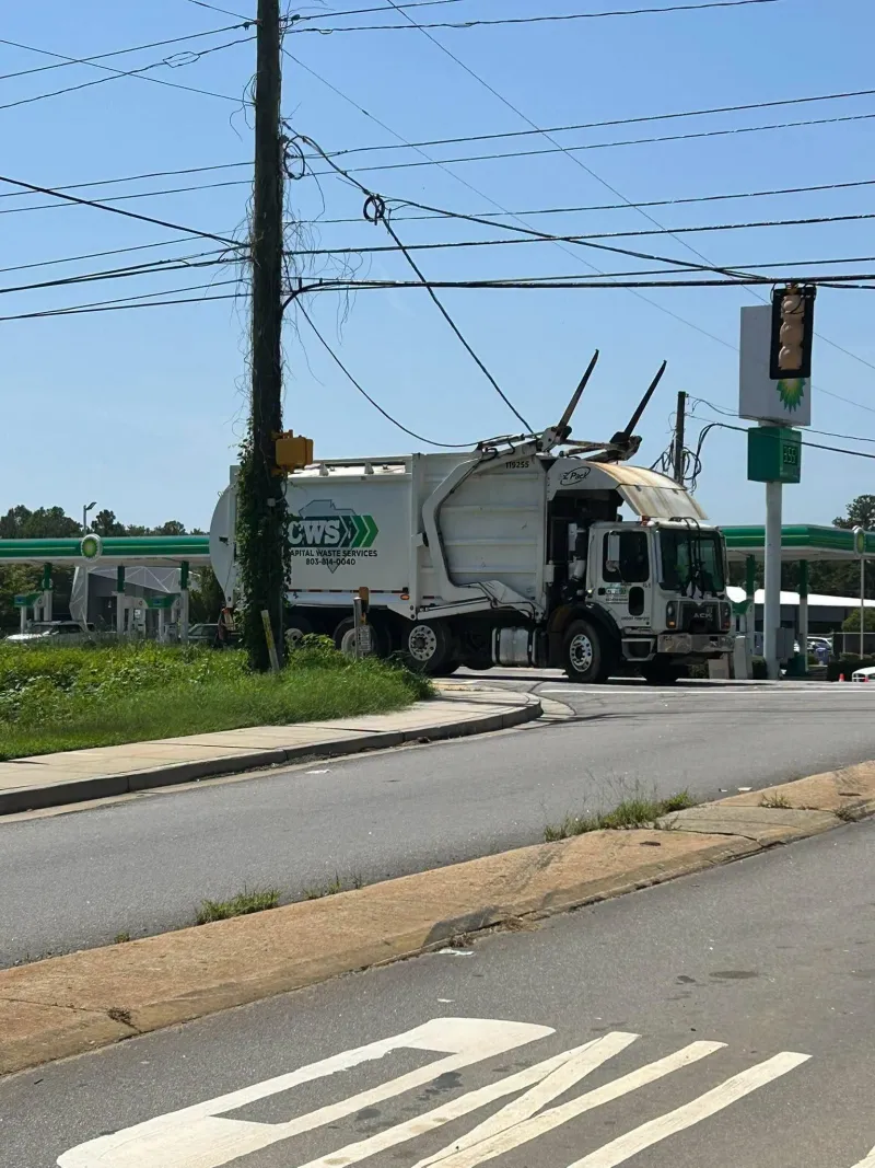 Part of Garners Ferry Road closed after power lines took down