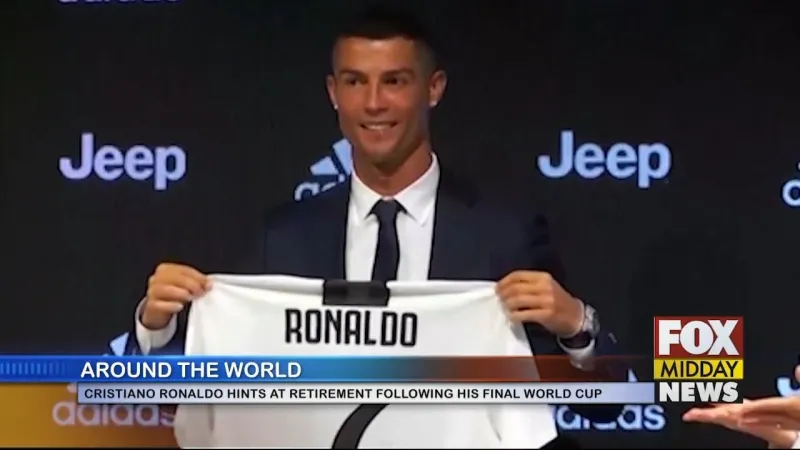 Soccer Star Cristiano Ronaldo Hints At Retirement