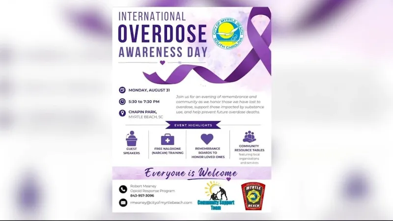 International Overdose Awareness Day Event Coming to Chapin Park