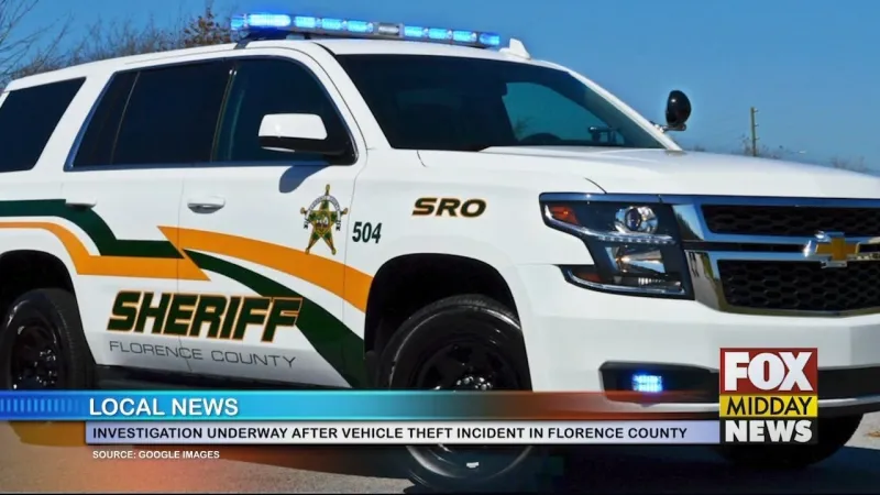 Florence Police Are Investigating A Vehicle Theft Incident
